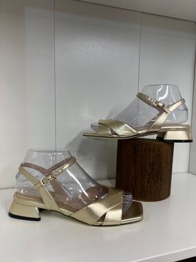 🔥🔥 Ron White Brenna Sandal in Metallic Nappa women 36.5